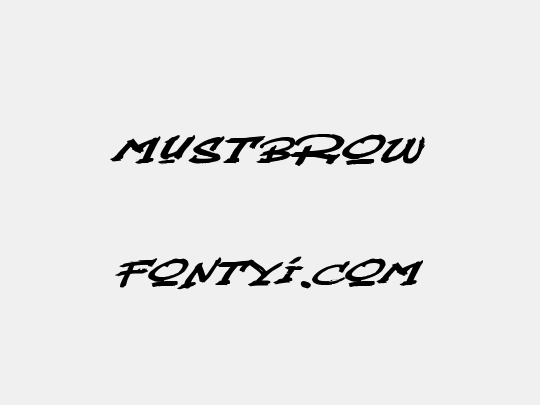 Mustbrow