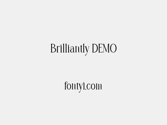 Brilliantly DEMO