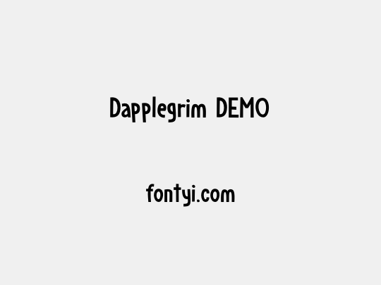 Dapplegrim DEMO
