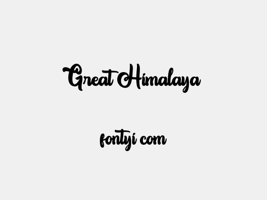Great Himalaya