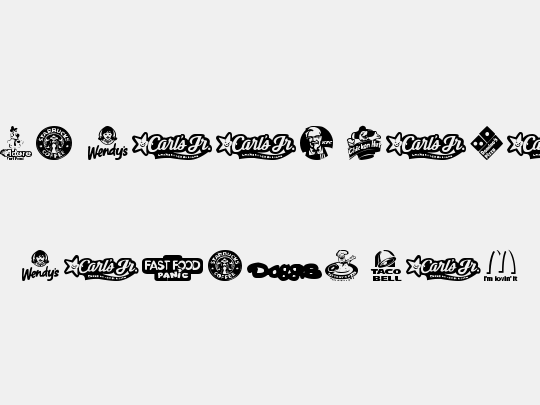 Fast Food logos