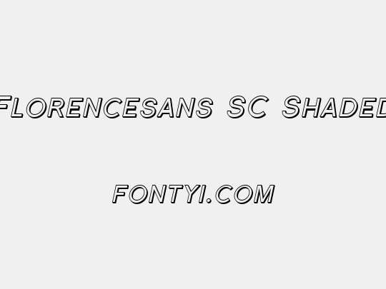 Florencesans SC Shaded