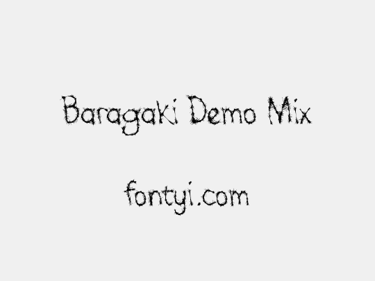 Baragaki Demo Mix