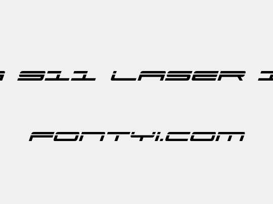 Ultra 911 Laser Italic