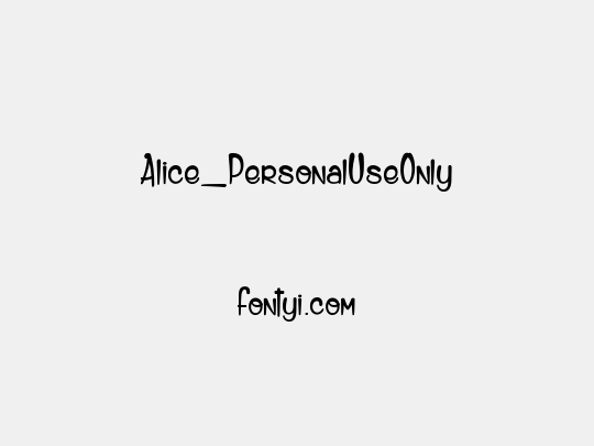 Alice_PersonalUseOnly
