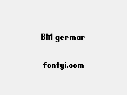 BM germar