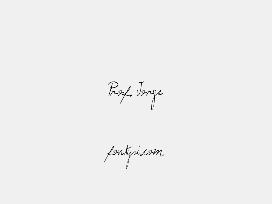 Prof. Jorge