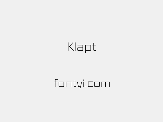 Klapt