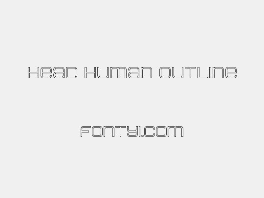 Head Human Outline