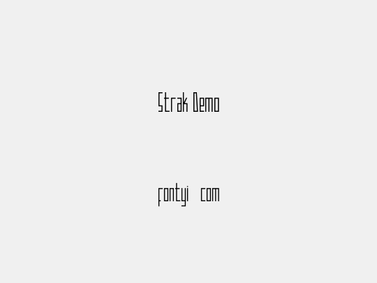 Strak Demo