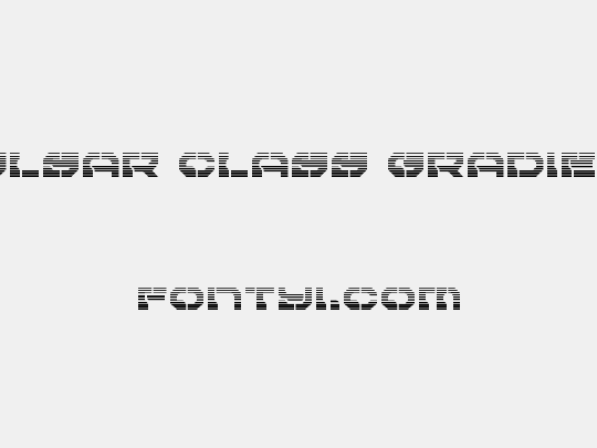 Pulsar Class Gradient