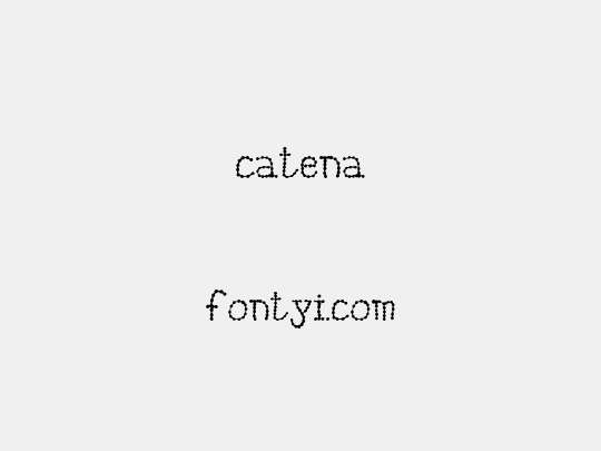 catena