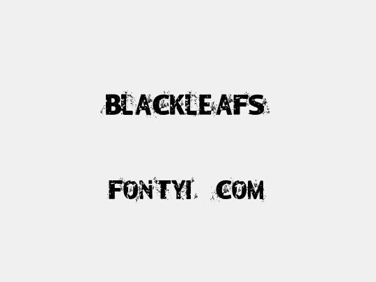 Blackleafs