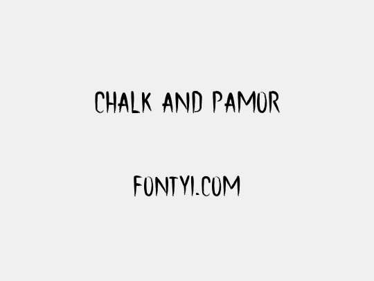 Chalk and Pamor