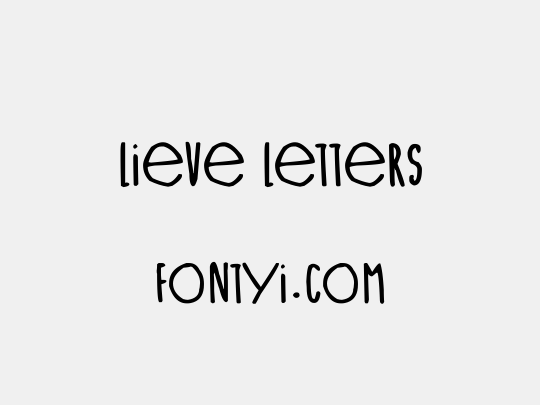 Lieve Letters