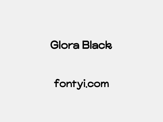 Glora Black
