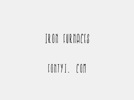 Iron Furnaces