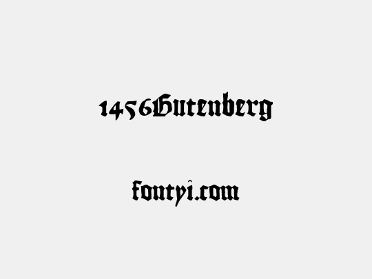 1456Gutenberg