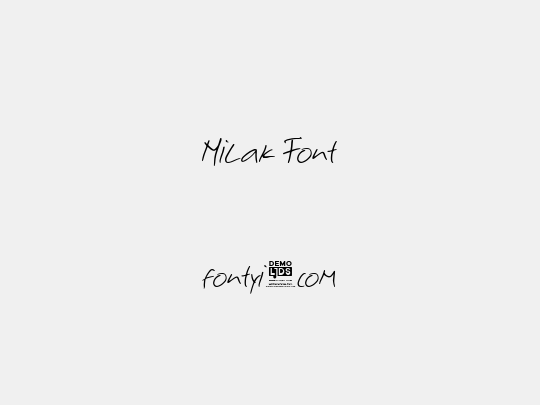Milak Font