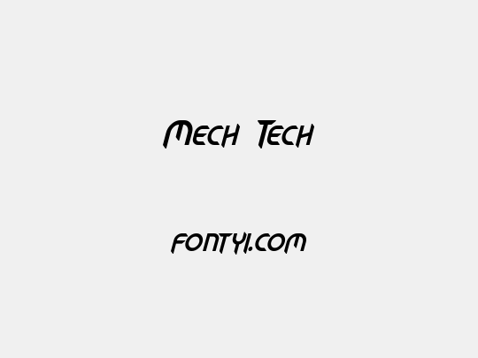 Mech Tech