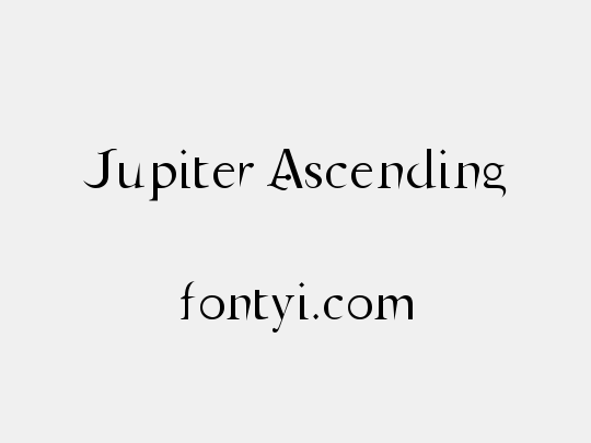 Jupiter Ascending