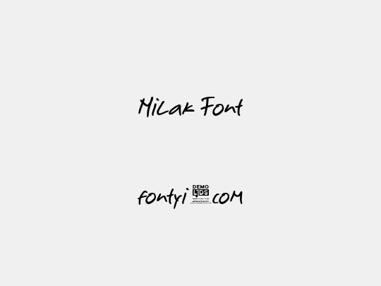 Milak Font