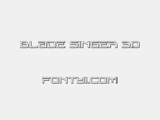 Blade Singer 3D