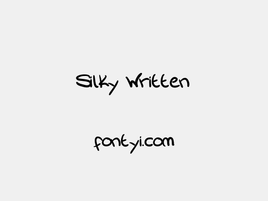 Silky Written