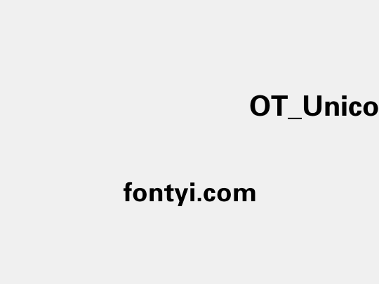 方正八思巴文忽必烈体OT_Unicode