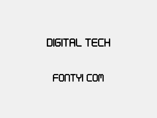 Digital tech