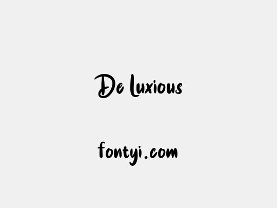 De Luxious