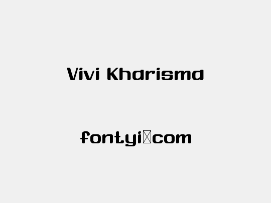Vivi Kharisma