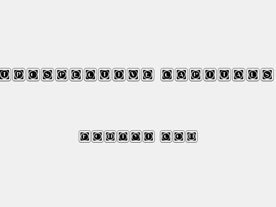 Retrospective Capitals 13