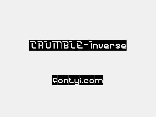 CRUMBLE-Inverse
