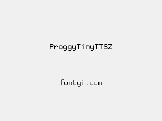 ProggyTinyTTSZ