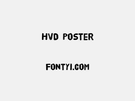 HVD Poster