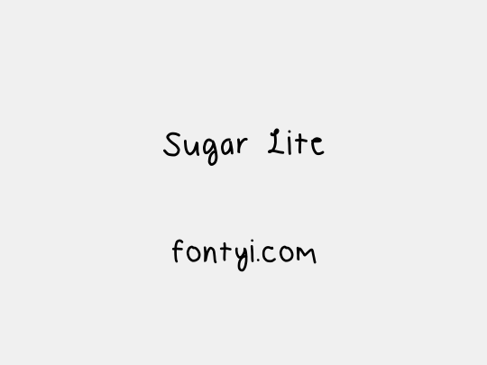 Sugar Lite