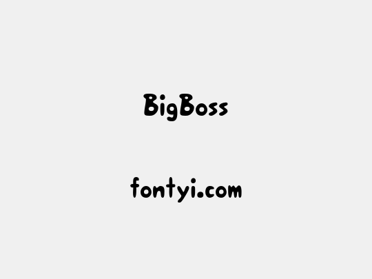 BigBoss