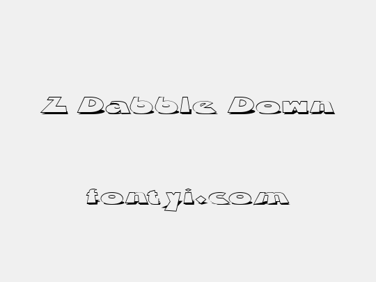 Z Dabble Down
