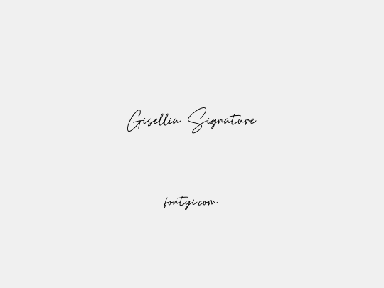 Gisellia Signature