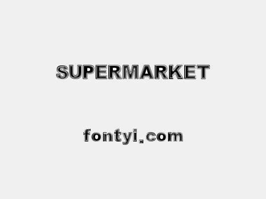 SUPERMARKET