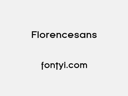 Florencesans