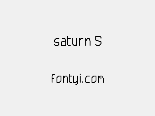 saturn 5