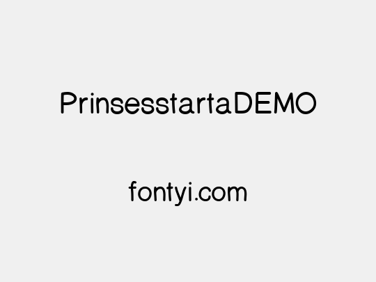 PrinsesstartaDEMO