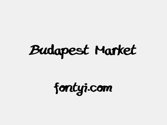 Budapest Market