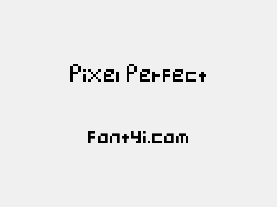 Pixel Perfect