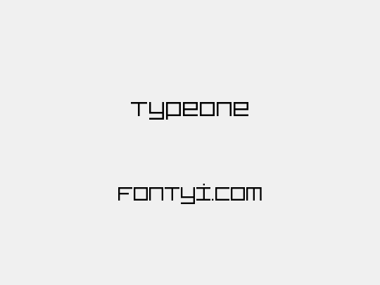 TypeOne