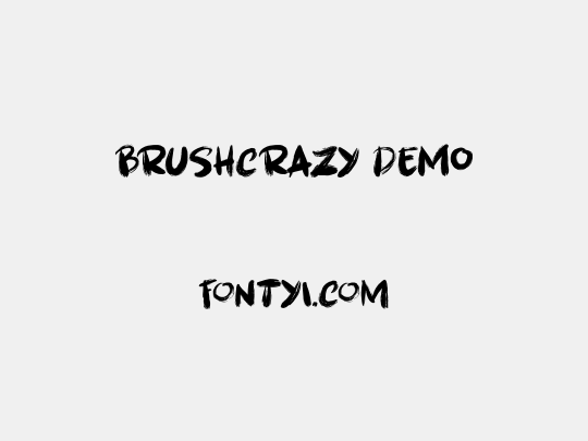Brushcrazy DEMO