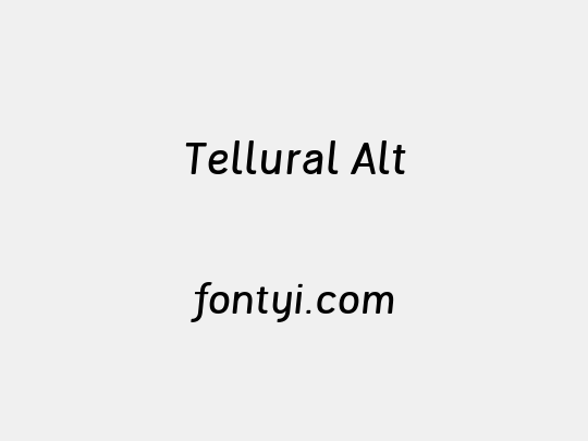 Tellural Alt