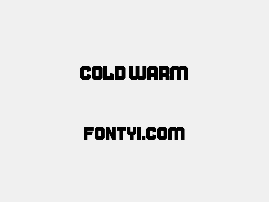 Cold Warm